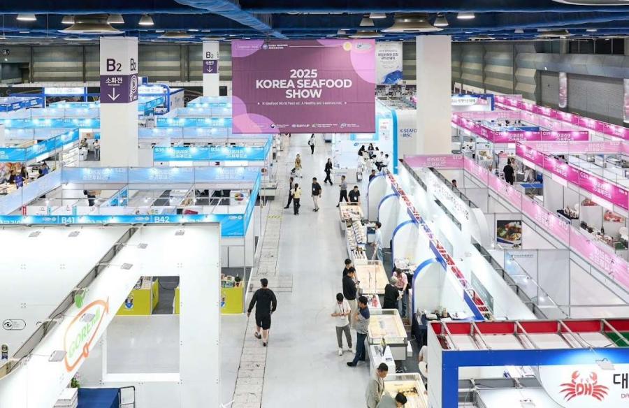 2025 Korea Seafood Show Exhibition Floor
